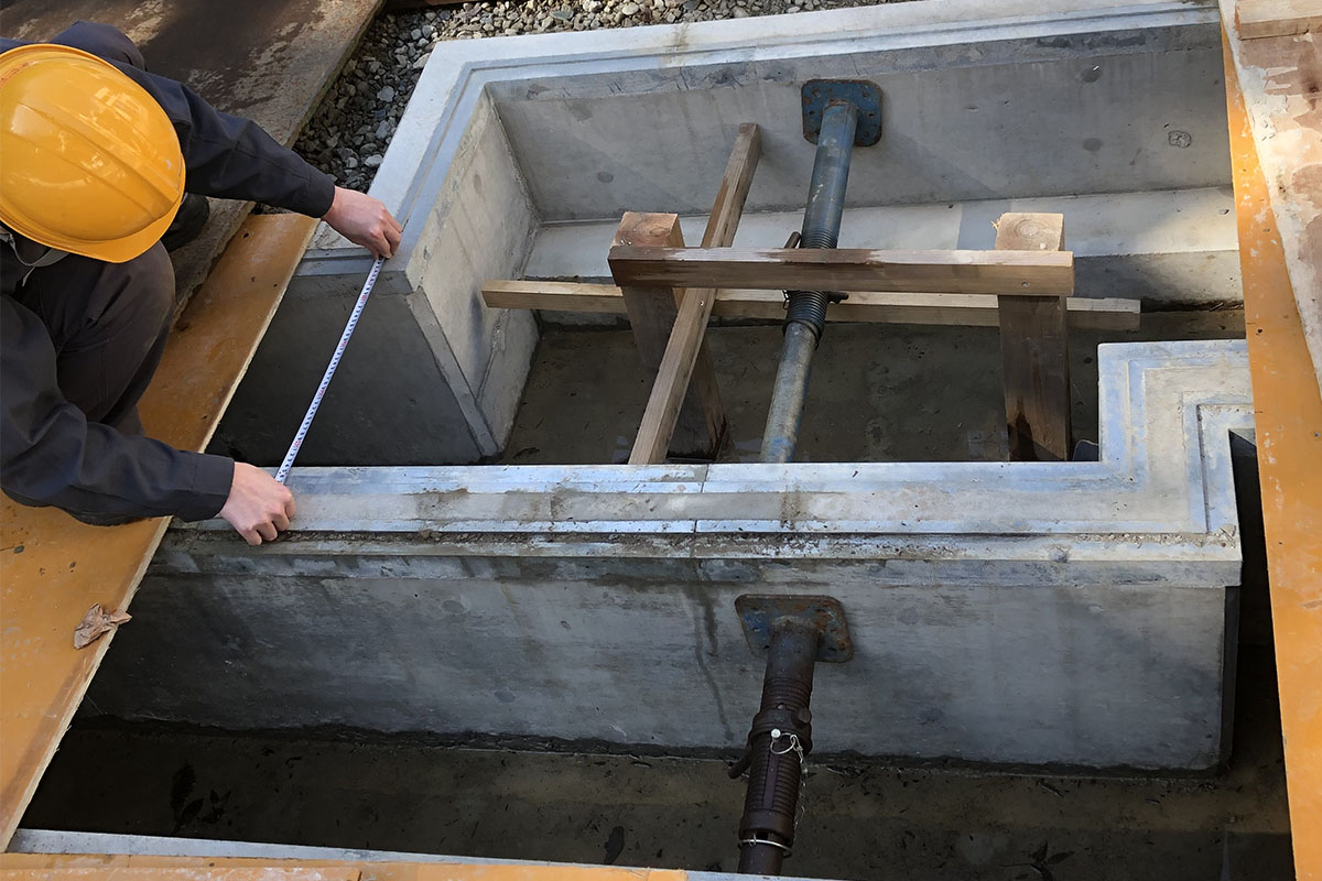 現地サーベイによる図面化及び設計