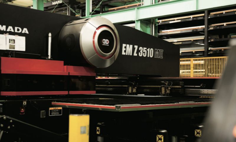 タレットパンチプレス加工